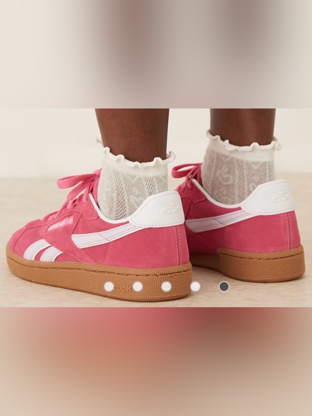 Reebok New Women's Pink Club C Grounds UK Sneakers
Size 7.5 NWOT - Picture 7 of 15
